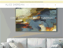 Tablet Screenshot of alicesheridan.com